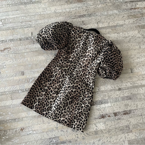 Ganni leopard print mini dress - Picture 13 of 13